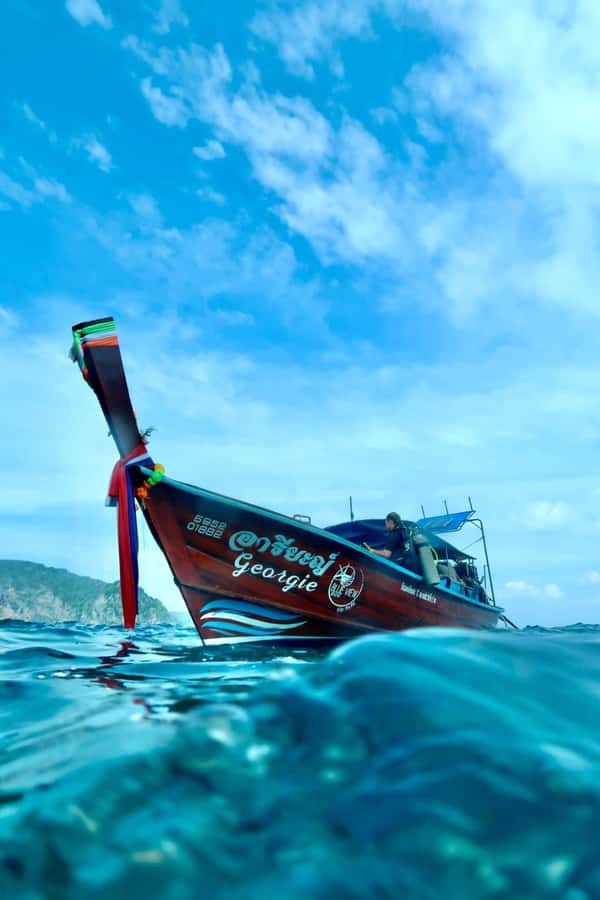 From Phi Phi: Beginner Scuba Diving Day Trip with 2 Dives - Lunch, fruit, and a useful break on the boat
