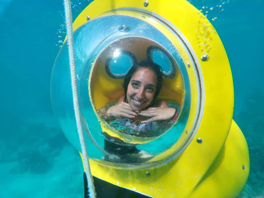 From Punta Cana: ScubaDoo, Snorkel & Glass Bottom Boat Tour - Snorkeling near the El Niño platform