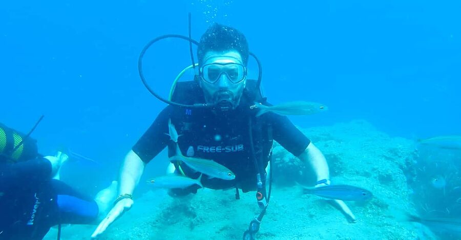 From Side: Guided Scuba Diving in Alanya w/ Lunch & Transfer - How much value do you get for $53?