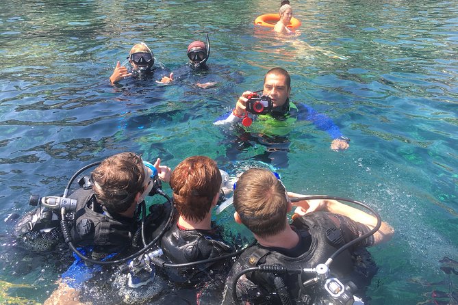 (Full day)Scuba Diving in Rhodes - Reaching the bay near Kallithea Springs