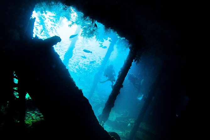 Fun Diving Tulamben Bali - For Certified Divers - Getting into the water from shore