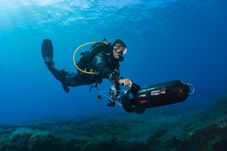Funchal: DPV- Scooter Dive Adventure - The briefing comes before the throttle