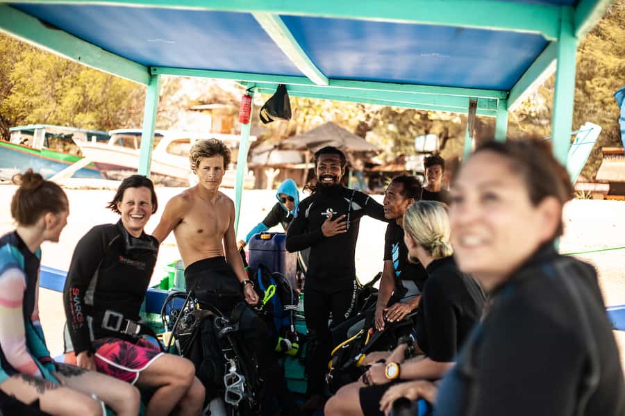 Gili Meno: Discover Scuba Diving for the first time - A short break before the ocean