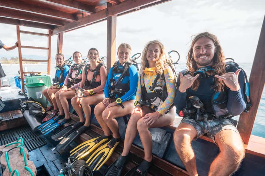 Gili Trawangan : Discovery Scuba Diving - What the underwater session may offer