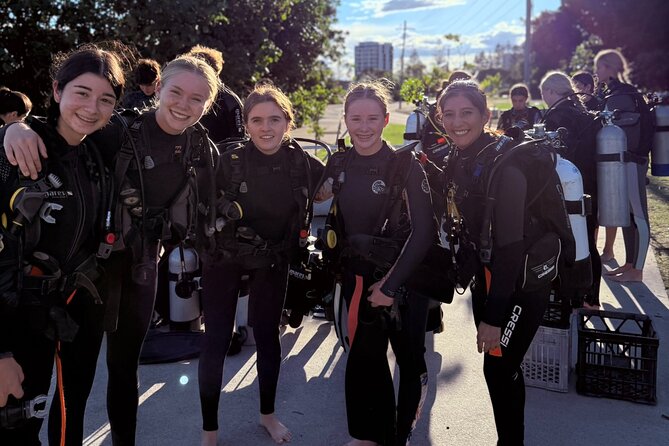 Gold Coast Learn to Dive – Open Water Certification Course - Day 1 at Miami: classroom review, exam, and pool skills