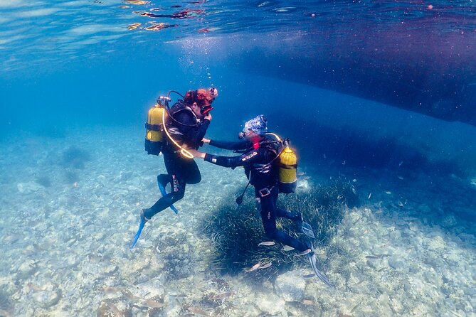 Guided Scuba Diving Experience in Kusadasi - Learning to breathe underwater
