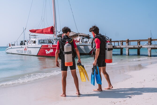 Half-Day Aruba Intro Diving Course for Beginners - The boat ride and the choice of site