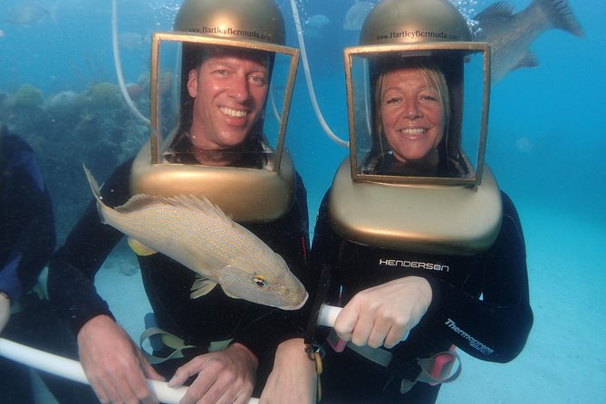 Hartley Helmet Diving in Bermuda - Communicating Without Sound