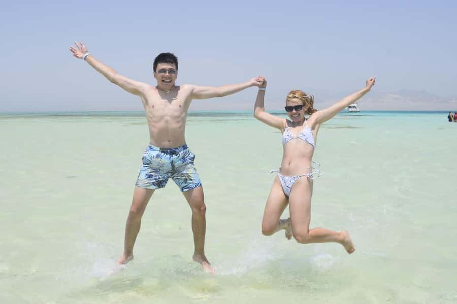 Hurghada: Orange Bay Snorkeling cruise and optional diving - Setting out from Hurghada Marina