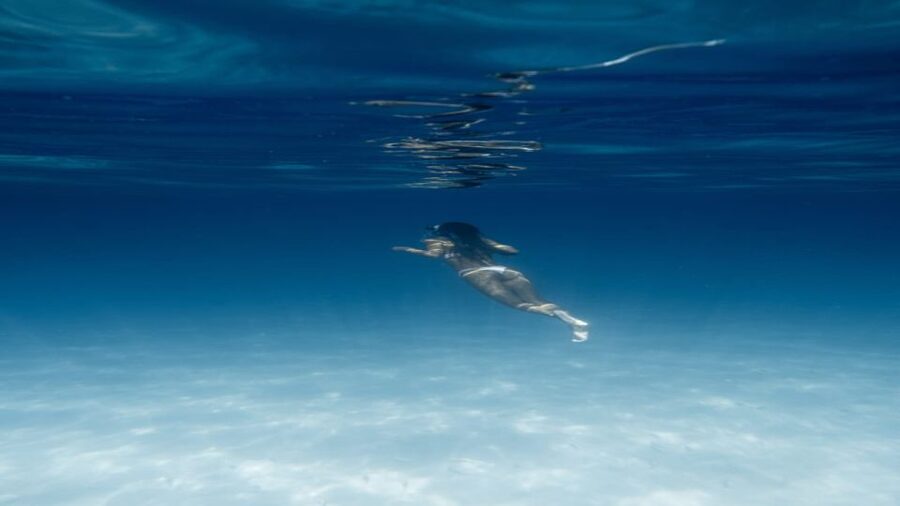 Hurghada: Snorkeling 6 x 1 to Orange Bay w Diving & Massage - Orange Bay before the crowds
