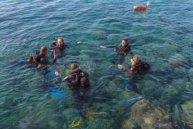 Intro Dive in Dubrovnik - The lesson comes before the water