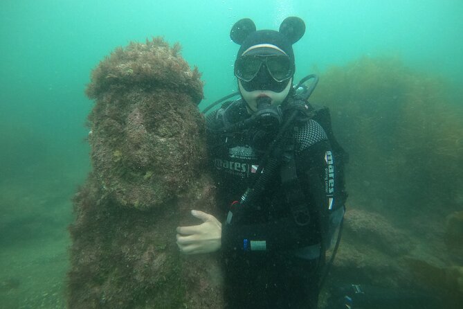 Jeju Island, Seongsan Ilchulbong, Discover Scuba Diving - Fifteen minutes to change and fit the equipment
