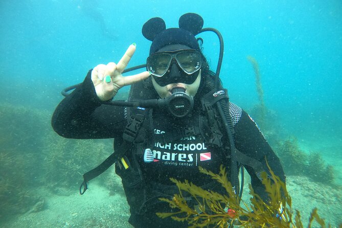 Jeju Island, Seongsan Ilchulbong, Discover Scuba Diving - The final 30 minutes: shower and finish