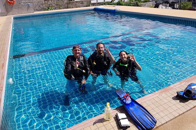 Kata Beach Diving for Beginners Pool Training and 1 Beach Dive - The reef session and underwater sights