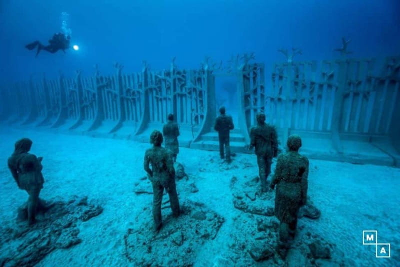 Lanzarote: Try Scuba Diving - Atlantic Museum (no-certified) - The second beach session and marine life