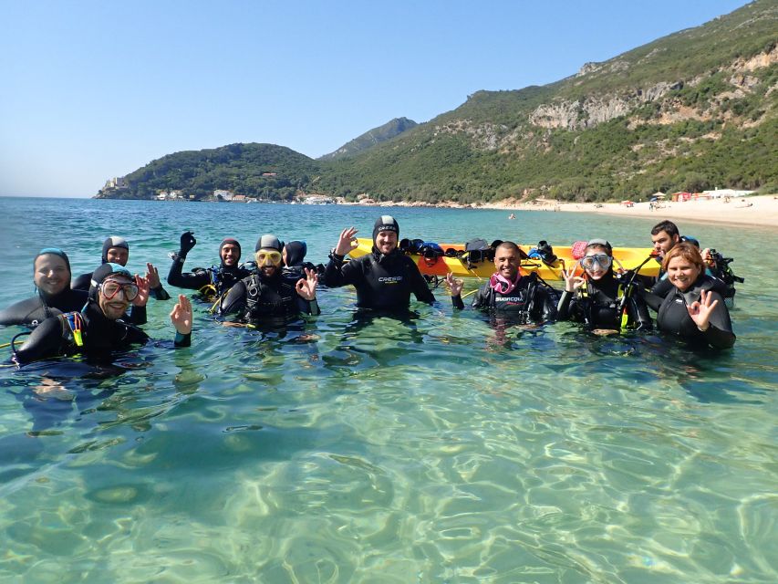 Lisbon: Try Dive in Arrábida Marine Reserve Setubal Sesimbra - The safety briefing and first breathing exercises