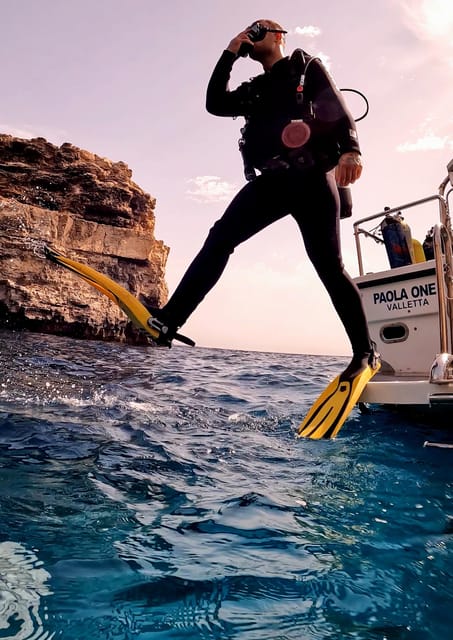 Malta: Discover Scuba Diving in crystal clear waters - The online lesson comes before the sea