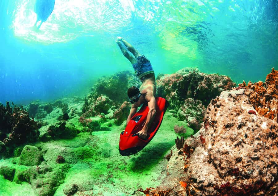 Mauritius: Seabob Diving Experience - Underwater movement without scuba gear