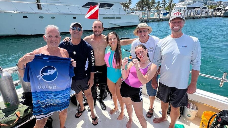 Miami Beach: Guided 2-Tank Reef and Wreck Dive Trip - Leaving Bill Bird Marina from slip E15