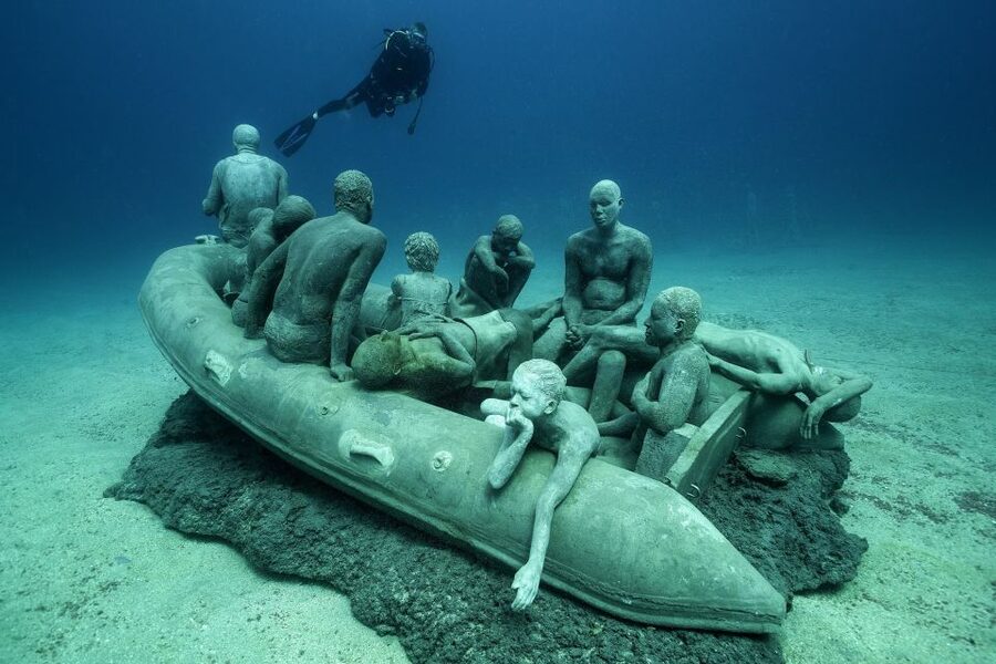 Museo Atlantico: Diving Class for Non-Certified Divers - The first 55-minute training session