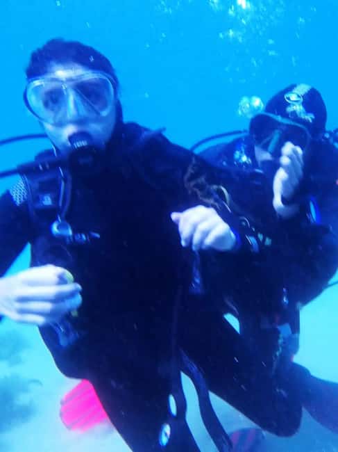 My first scuba dive into the Ocean from Sao Miguel - The 30-minute safety briefing