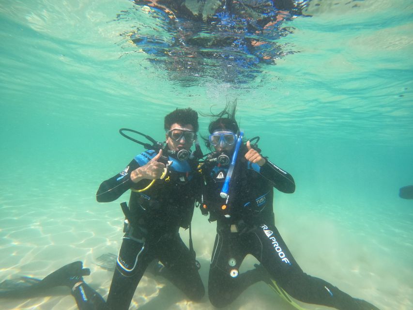 Naxos: Discover Scuba Diving on Agios Georgios Beach - How weather can change the underwater plan