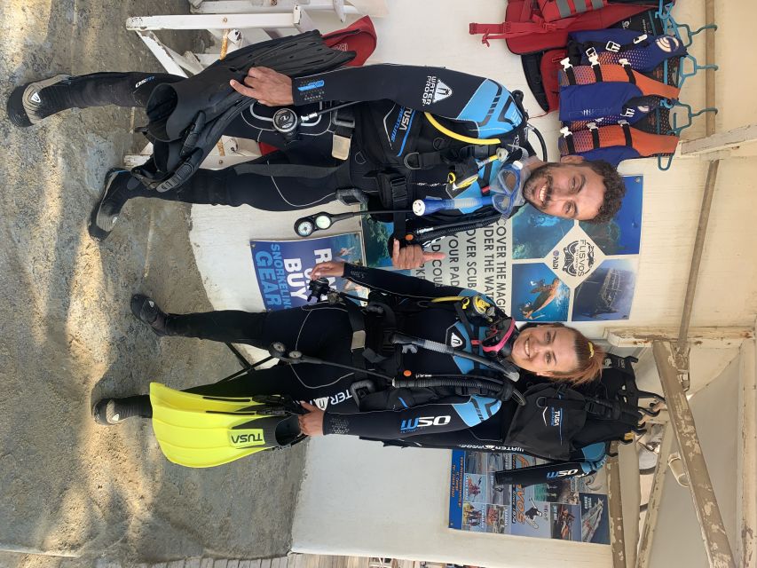 Naxos: Discover Scuba Diving on Agios Georgios Beach - What to bring and how to prepare