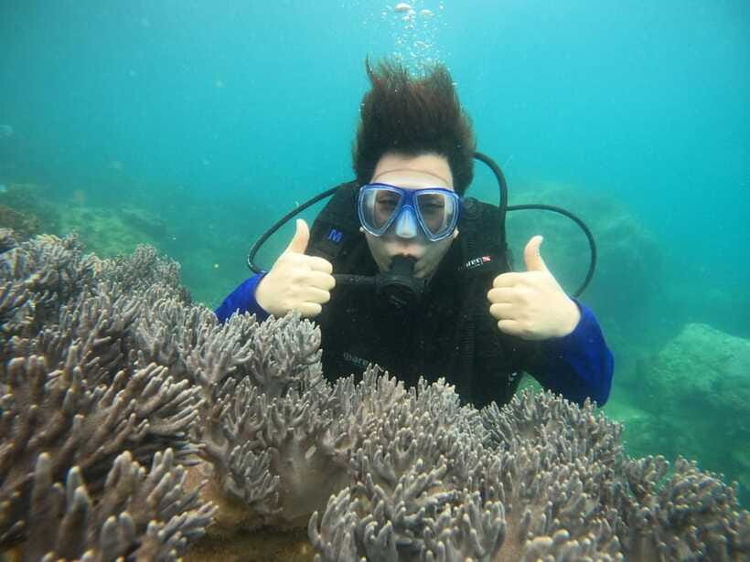 Nha Trang : Scuba diving experience for certified dive - Lunch and the break between sessions