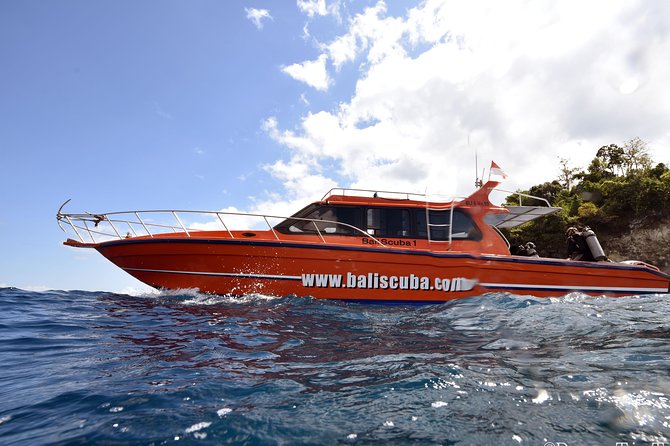 Nusa Penida Day Trip for 3 dives - The speedboat ride to Nusa Penida