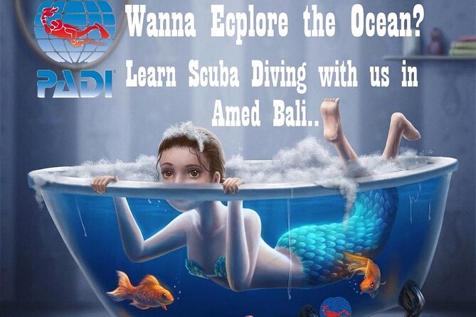 Padi Discover Scuba Diving In Amed Bali - How the instruction may suit anxious beginners