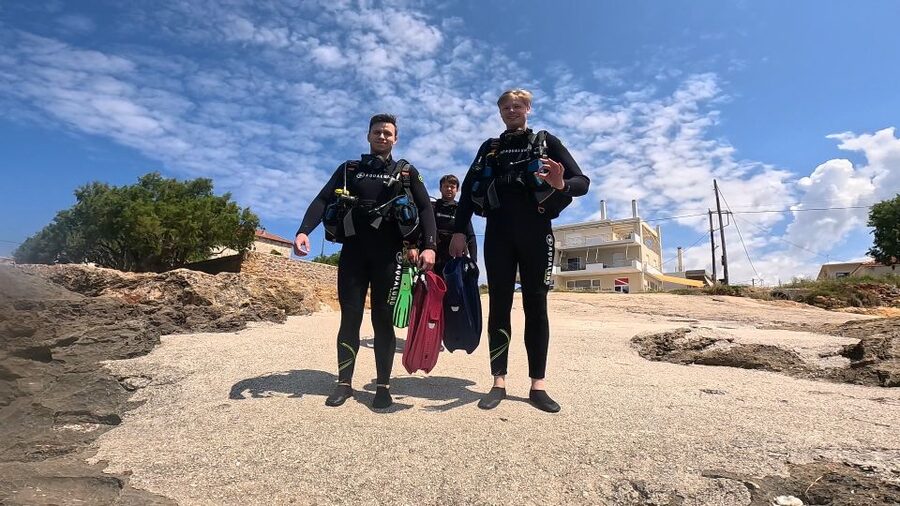 PADI Scuba Diving Program for Beginners in Peloponesse - Shallow-water practice at about 2 meters
