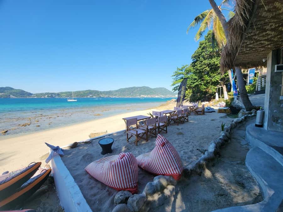 Phuket: Coral Reef Scuba Diving Experience at G Beach Club - Staying at the beach after your session