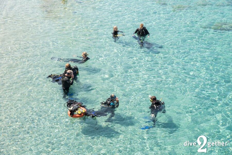 Plakias: Try Scuba Diving, private experience - from 8yrs - The short ride to a calm Cretan bay