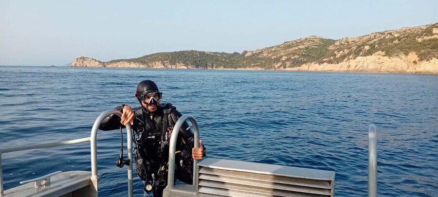 Porto-Vecchio: beginner diving in the Cerbicale Islands in the reserve - Starting at Palombaggia Beach at 2 p.m.