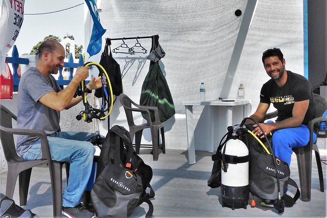 Private Scuba Diving Experience in Mandraki - Entering the Water With an Instructor Beside You