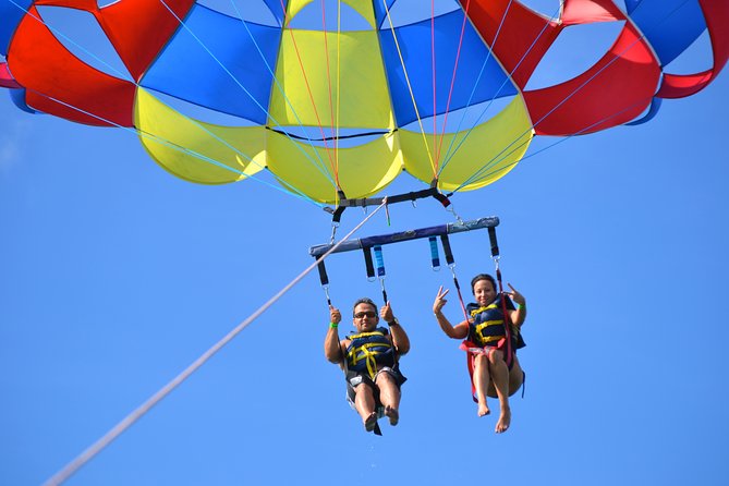 Punta Cana Party Cruise with Snorkeling, Hooka Diving and Parasailing - The Waist-Deep Party Stop