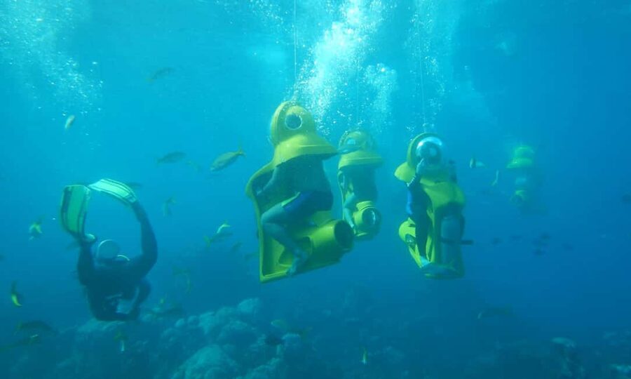 Punta Cana: Scuba Doo Adventure with Round-Trip Transfer - The glass-bottom boat ride