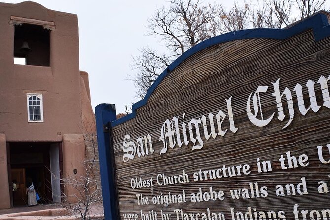 Santa Fe Deep Dive History Walking Tour - San Miguel Chapel, the oldest church stop
