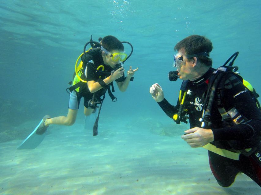 Santa Ponsa: Try Scuba Diving in a Marine Reserve - Shallow water practice before the open-water session