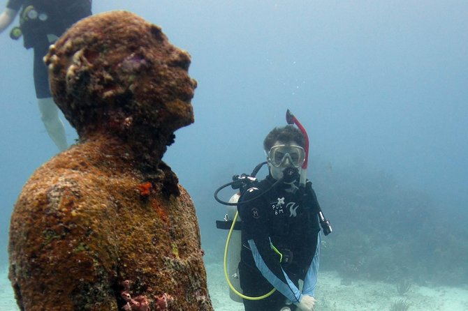 Scuba diving at MUSA the underwater museum for certified divers - Is $135 a Fair Price?