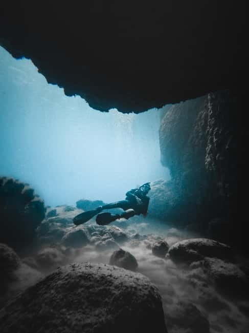 Scuba Diving Beginners/Experts Pefkos Lindos Rhodes Greece - What the first underwater session feels like