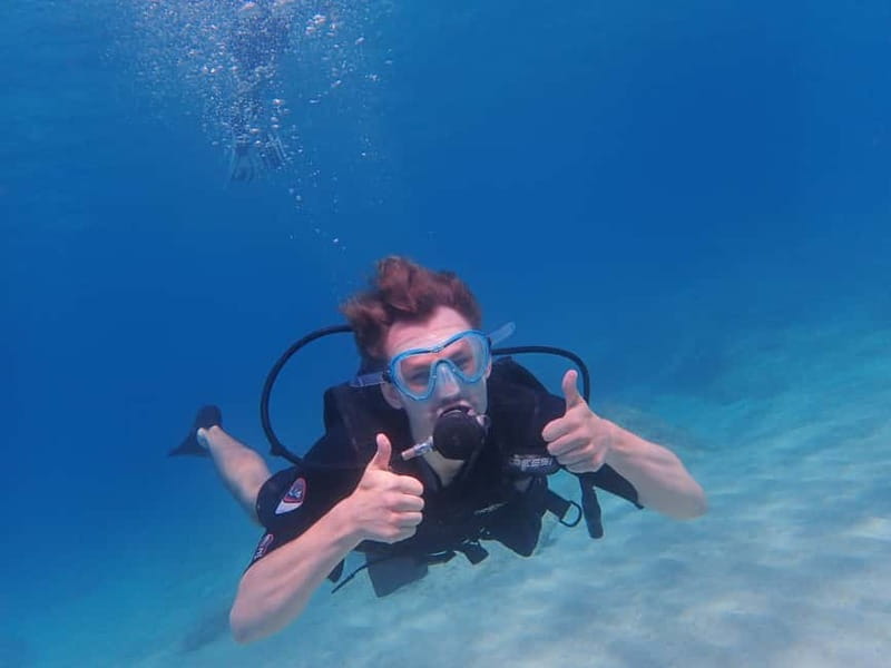 Scuba Diving Beginners/Experts Pefkos Lindos Rhodes Greece - Walking to the Pefkos bay