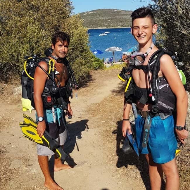 Scuba diving experience in La Maddalena : Baptism of the sea - A calm first step into the sea