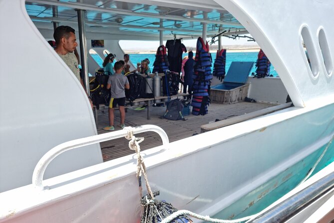 Scuba Diving Experience with Lunch & Transfer from Hurghada - Getting oriented on the Red Sea