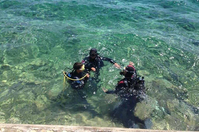 Scuba Diving for Beginners in Pula - The house reef and the 7-meter limit