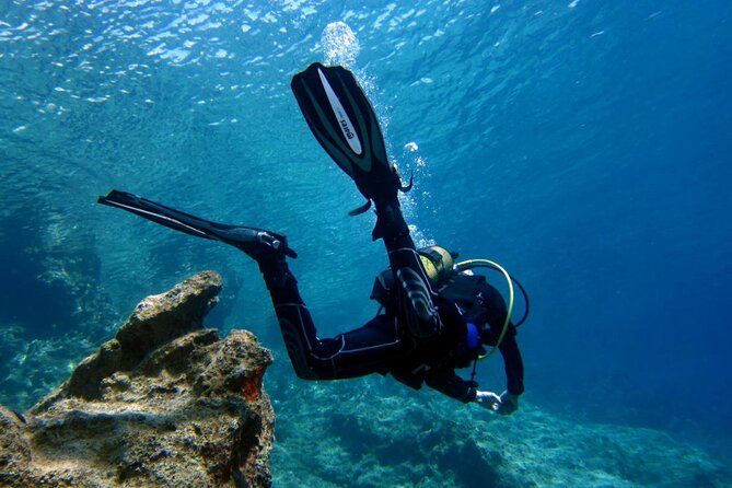 Scuba Diving in Antalya from Antalya & Kemer - The first underwater session at 5 meters