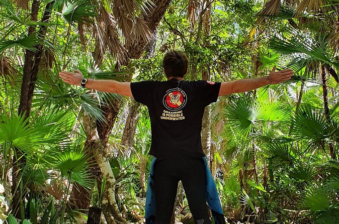 Scuba Diving in Cenote Dos Ojos from Playa del Carmen - Second route and the ride back