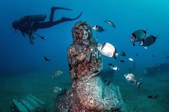 Scuba Diving Under Water Museum - Around Side’s Underwater Museum