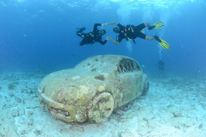 Scuba Diving Under Water Museum and Reef for beginners - Starting at Coconut Divers near Cancun’s hotel zone