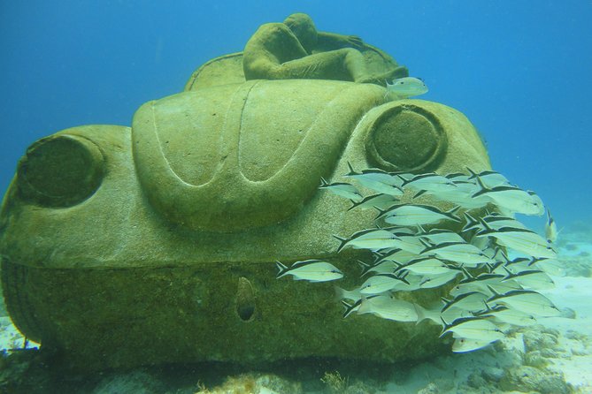 Scuba Diving Under Water Museum and Reef for beginners - The pool lesson is the real test for beginners